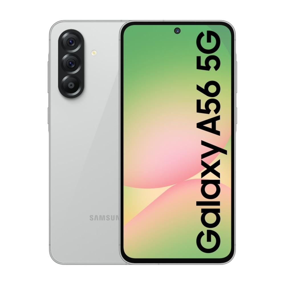 Samsung Galaxy A56 5G 256 GB, 8 GB RAM, Awesome Light Gray, Mobile Phone