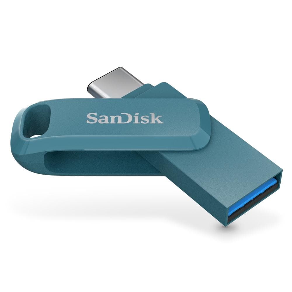 SanDisk Ultra Dual Drive Go Pen Drive, USB Type-C, 512 GB, 400 MB/sec, Navagio Bay