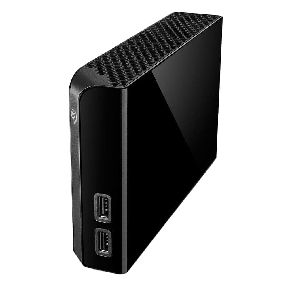 Segate 12 TB Backup Plus Hub Desktop Hard Disk Drive (HDD) Works Interchangeably on PC and Mac Computers