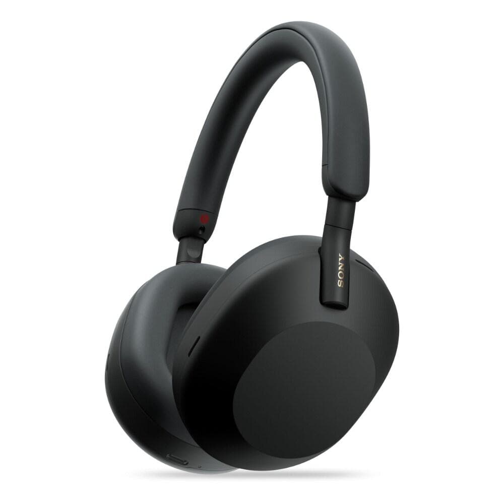 Sony WH-1000XM5 Wireless Industry Leading Active Noise Cancelling Headphones with Mic with Auto Noise Cancelling Optimizer, 8 Mics for Crystal Clear Hands-Free Calling, Google Fast Pair, Swift Pair, and Alexa Voice Control, Black