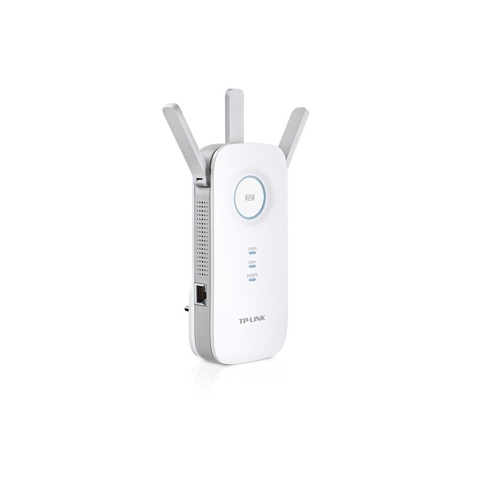 TP-Link RE450 AC1750 Universal Dual Band Range Extender, Broadband/Wi-Fi Extender, Wi-Fi Booster/Hotspot with 1 Gigabit Port and 3 External Antennas, Built-in Access Point Mode, 1750Mbps