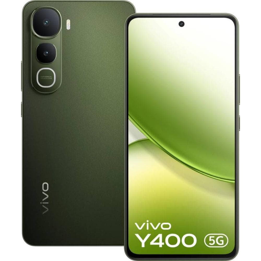Vivo Y400 128 GB, 8 GB RAM, Green, Mobile Phone
