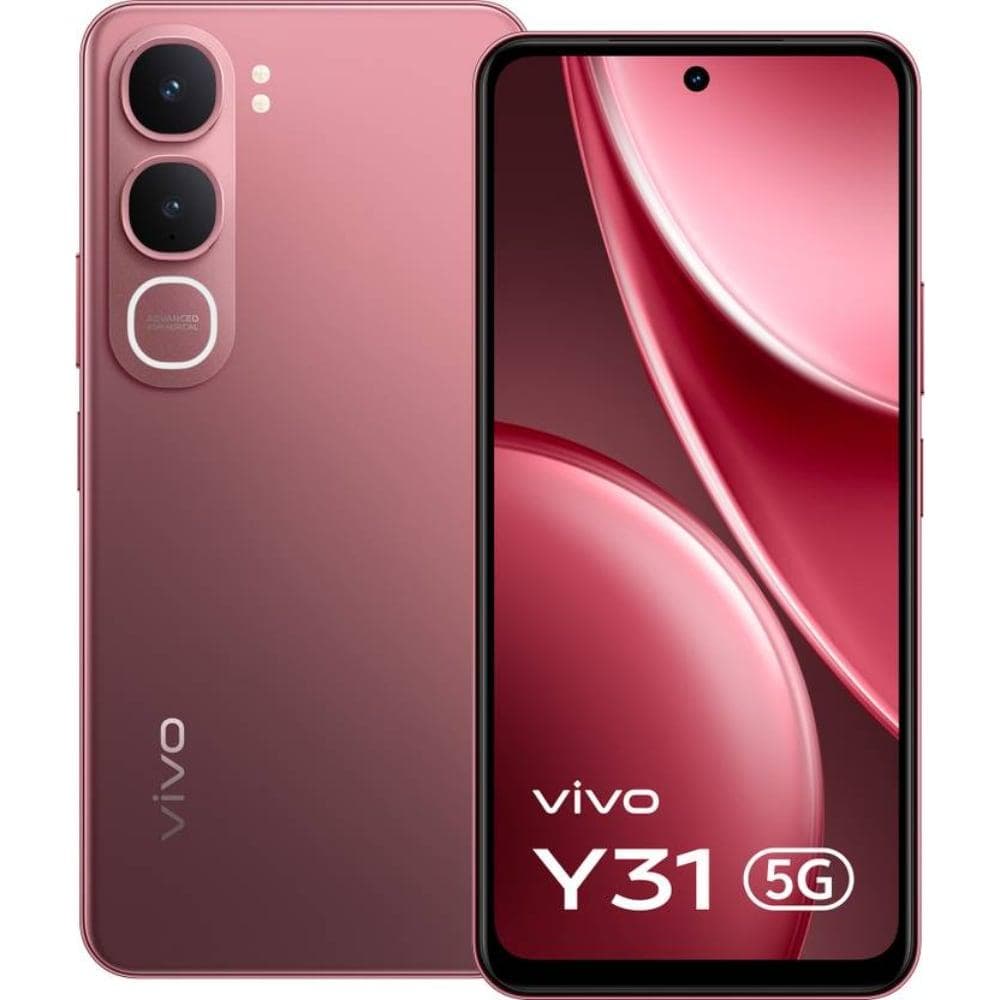 Vivo Y31 128 GB, 4 GB RAM, Red, Mobile Phone