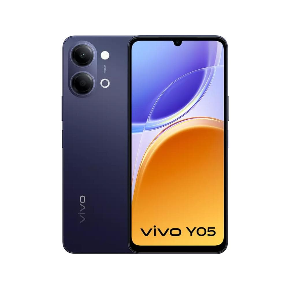 Vivo Y05 64 GB, 4 GB RAM, Midnight Blue, Mobile Phone