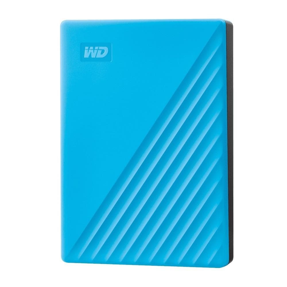 Western Digital 4 TB My Passport External Portable Hard Disk Drive (HDD), USB 3.0, Blue, WDBPKJ0040BBL