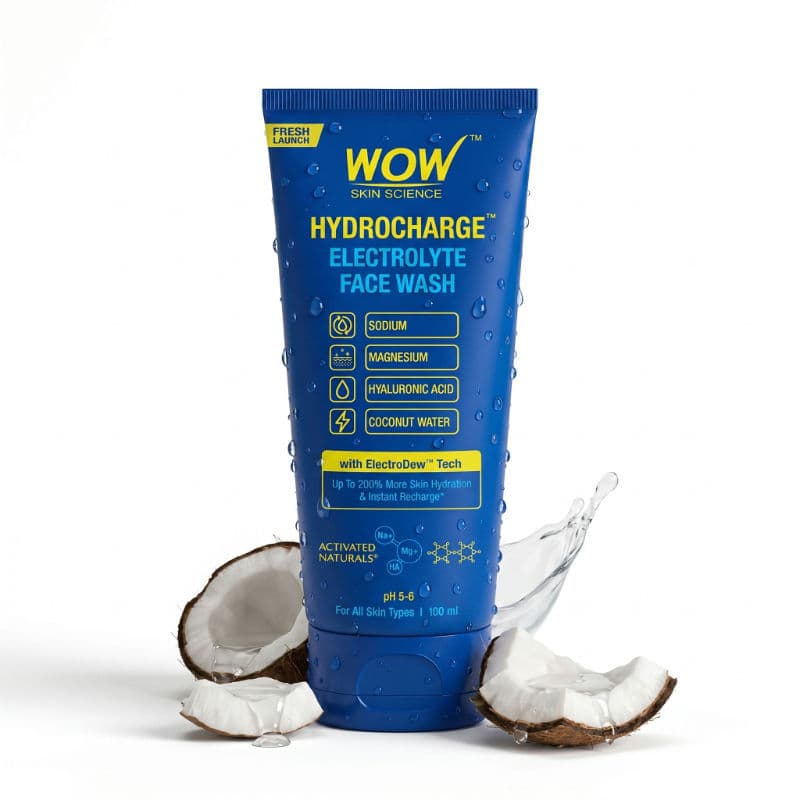 WOW Skin Science HydroCharge Electrolyte Face Wash