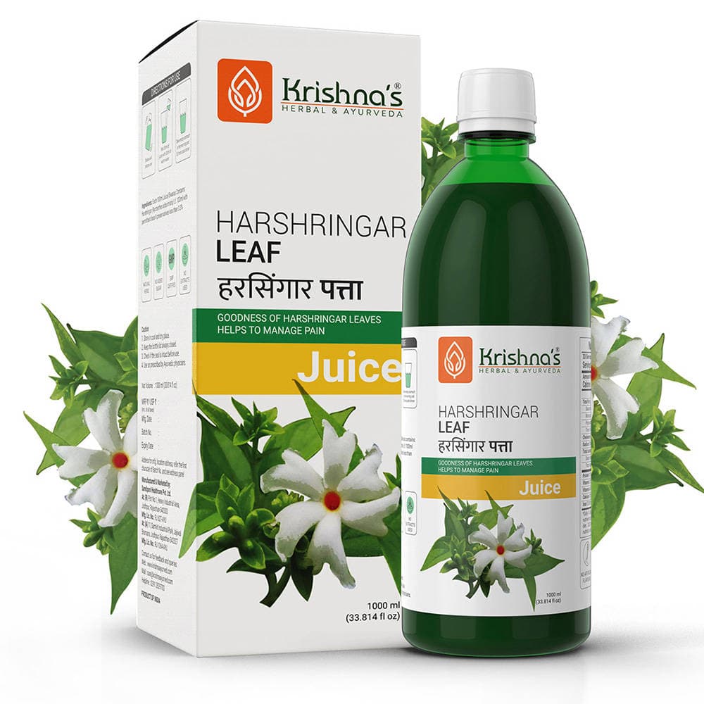 Krishna's Herbal & Ayurveda Harshringar Leaf Juice