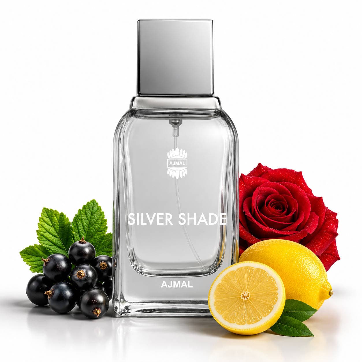 Ajmal Silver Shade EDP Perfume Fresh Citrus perfume for men Long Lasting Luxury Gift Set