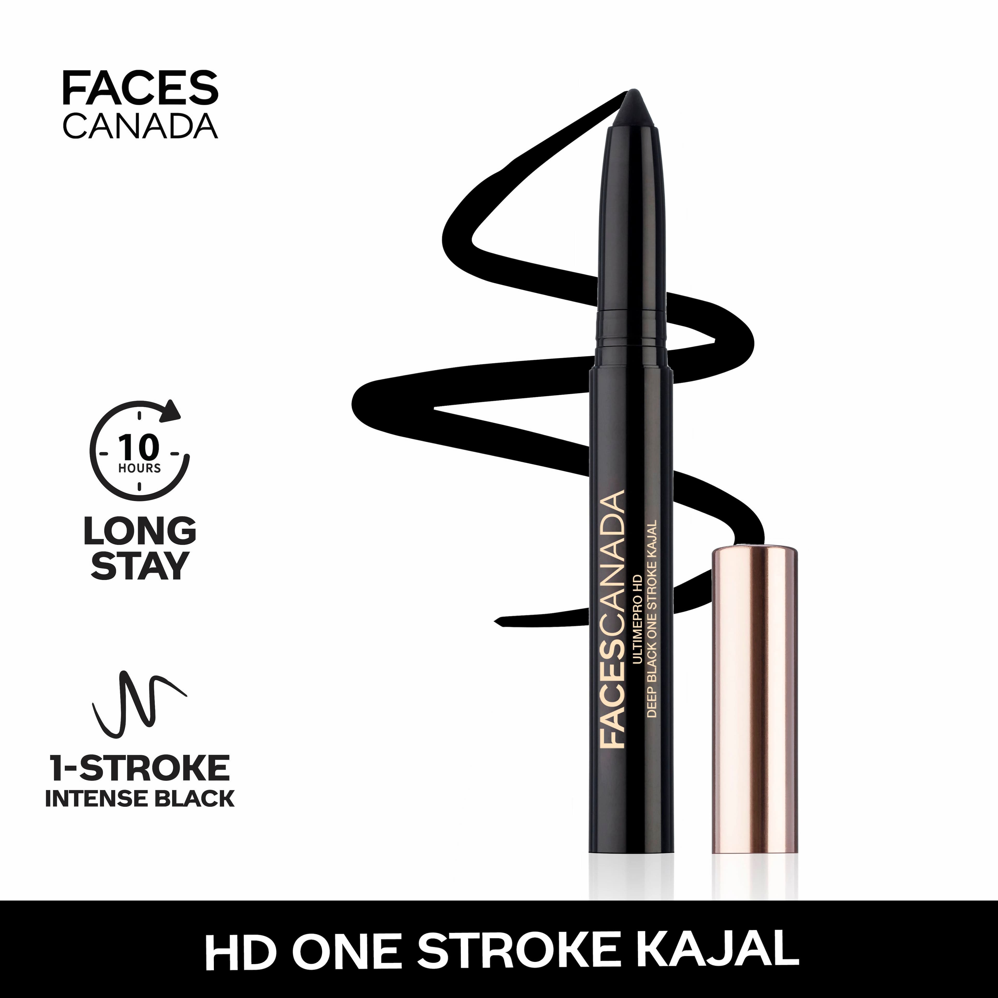 Faces Canada Ultimepro Hd Deep Black One Stroke Kajal