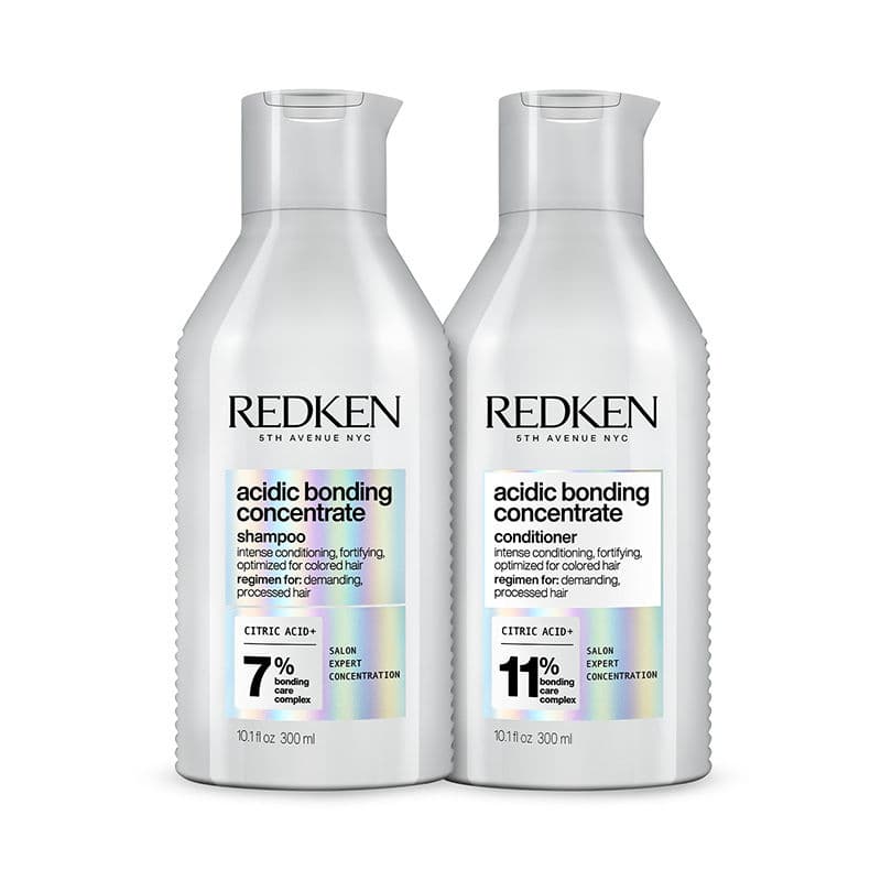 Redken Damaged Hair Combo - Acidic Bonding Concentrate Shampoo & Conditioner