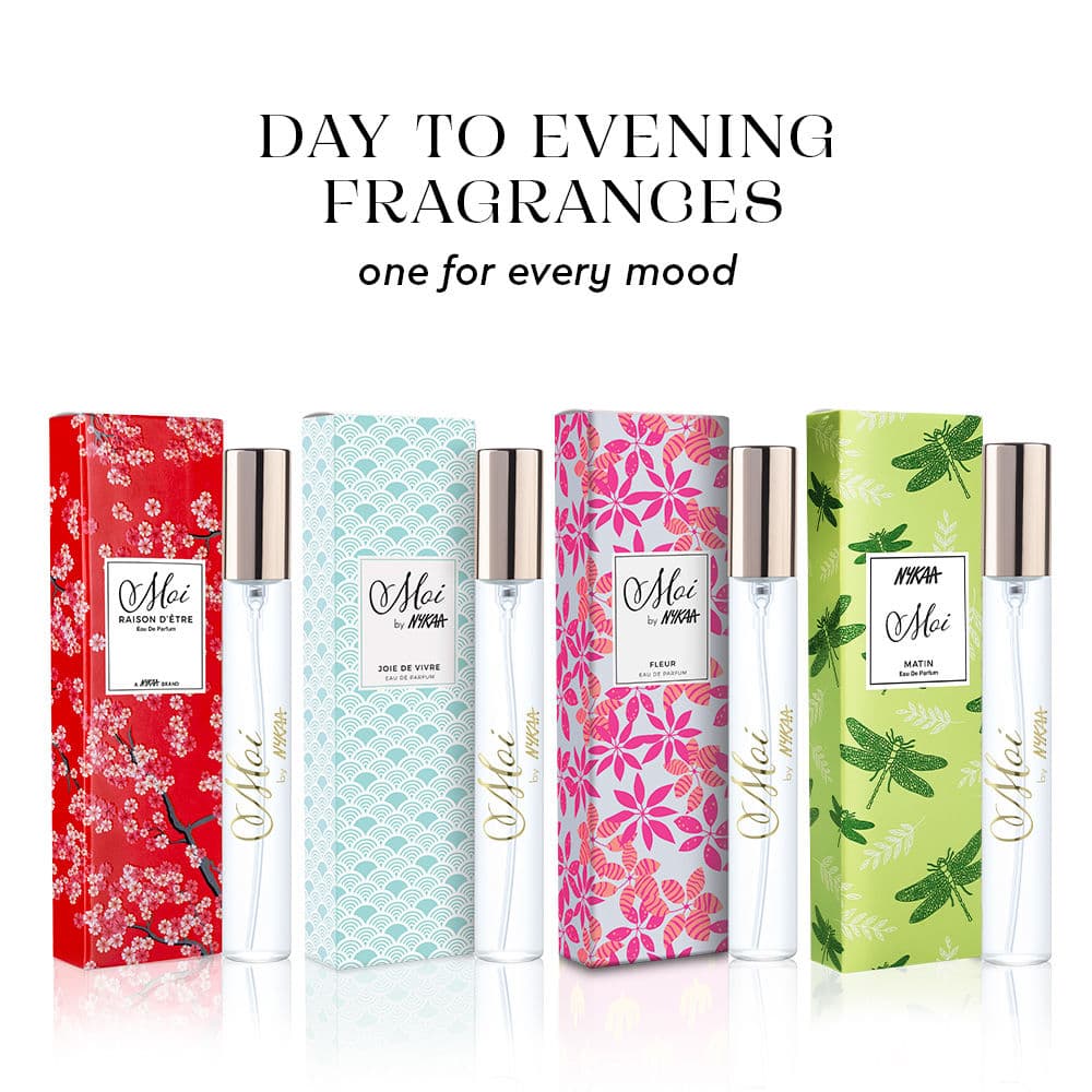 Moi Mini Travel Size Long Lasting Summer Perfumes Set Of 4 For Women- Floral Aqua Fresh Bestsellers