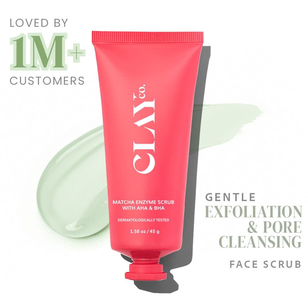 ClayCo Matcha Enzyme Dead Skin Removal Scrub