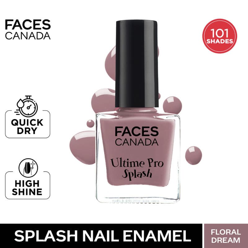 Faces Canada Splash Nail Enamel - Floral Dream