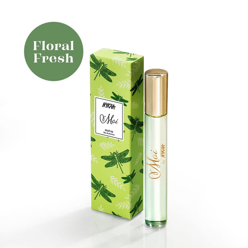 Moi Matin Floral Fresh Travel Size Mini Perfume With White Rose & Magnolia For Women