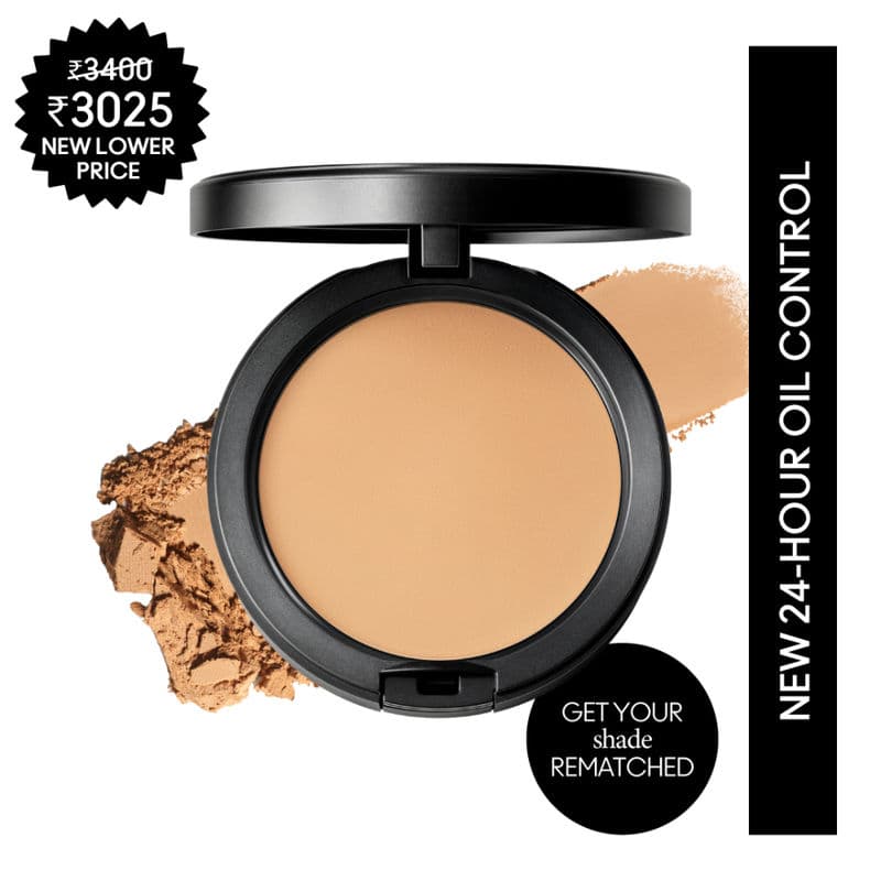 M.A.C Studio Fix Powder Plus Compact Foundation -NC35 Light-Medium Beige, Peach-Gold Undertone