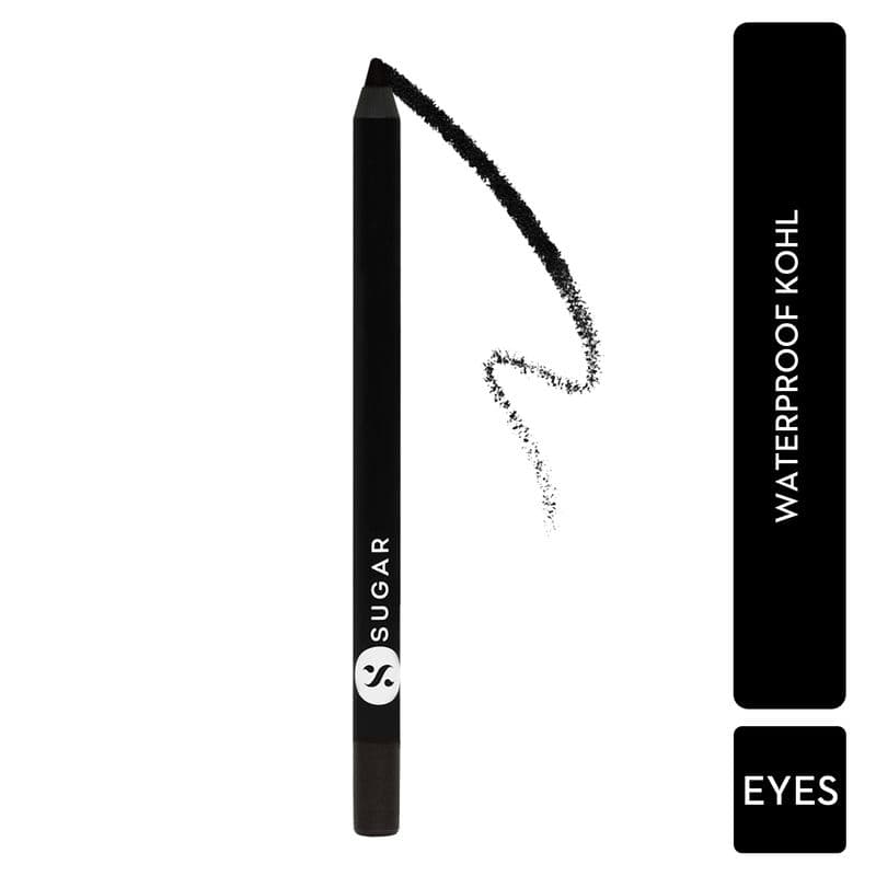 SUGAR Stroke Of Genius Heavy Duty Kohl With Free Sharpener - 01 Back To Black