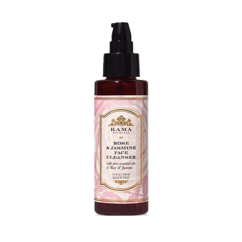 Kama Ayurveda Rose Jasmine Face Cleanser For Clear Skin- Gentle & Hydrating Face Wash