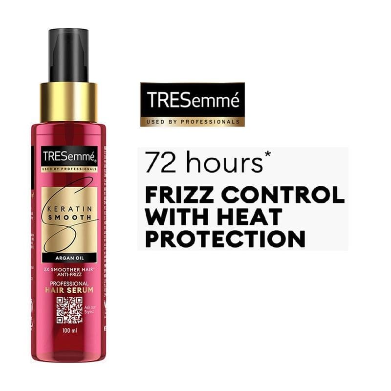 TRESemmé Keratin Smooth Anti-Frizz Hair Serum, Smoothens Dry & Frizzy Hair