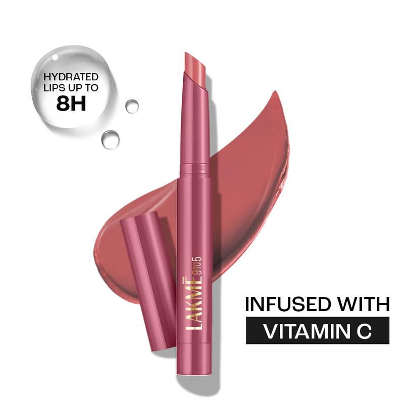 Lakme 9 to 5 Forever Matte Lip Crayon, Work Nude,with Vitamin C, Long-lasting Hydration