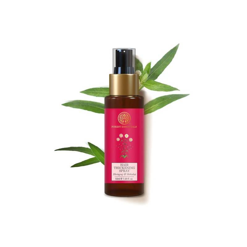Forest Essentials Hair Thickening Spray Bhringraj & Shikakai - Promotes Regrowth, Controls Hair Fall