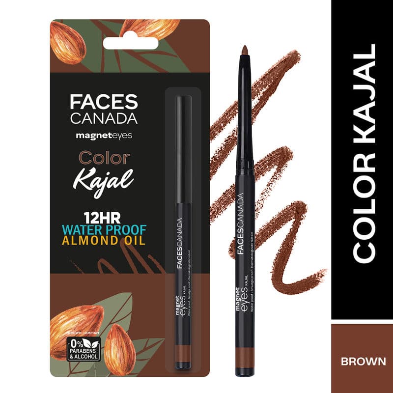 Faces Canada Magneteyes Kajal Almond Oil Brown ComFort 03