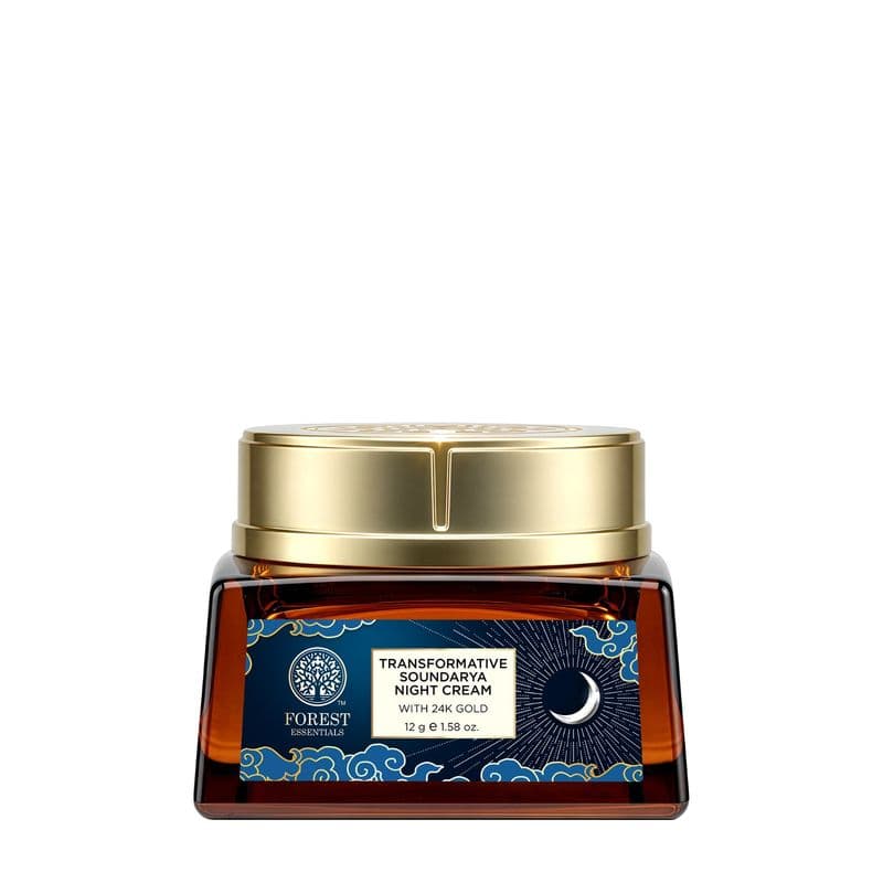 Forest Essentials Transformative Soundarya Night Cream With 24K Gold - For Overnight Repair