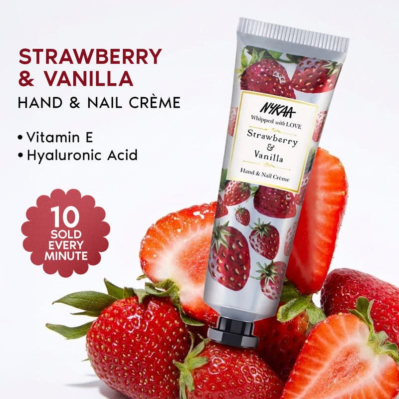 Wanderlust Strawberry & Vanilla Hand & Nail Creme