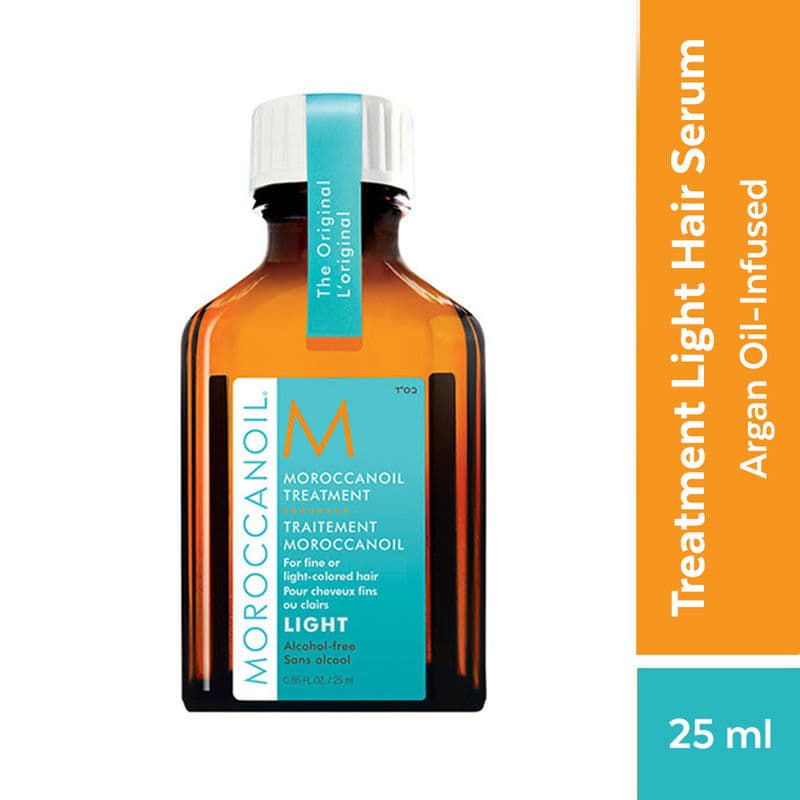 Moroccanoil Treatment Light Hair Oil|Argan Oil|Smooths, Nourishes & Boosts Shine for Fine/Light Hair
