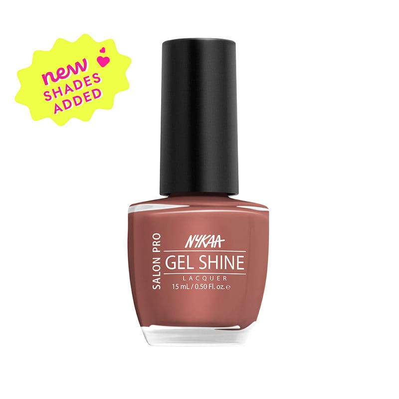 Nykaa Salon Pro Shine Gel Nail Polish - Bombay Blush 500