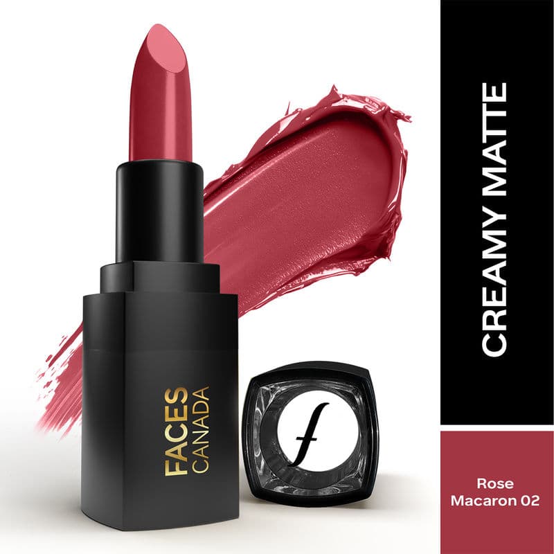 Faces Canada Comfy Matte Wow Bullet Lipstick - Rose Macaron 02