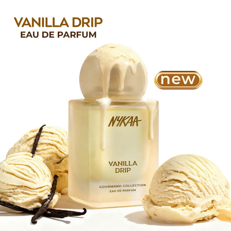 Moi Vanilla Drip Long-Lasting Eau De Parfum For Women (Sweet, Pear, Gourmand, Cake, Day+Night)