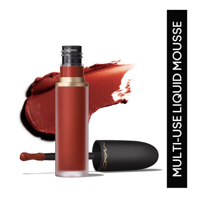 M.A.C Powder Kiss Brown Lip And Cheek Mousse - Marrakesh Mere