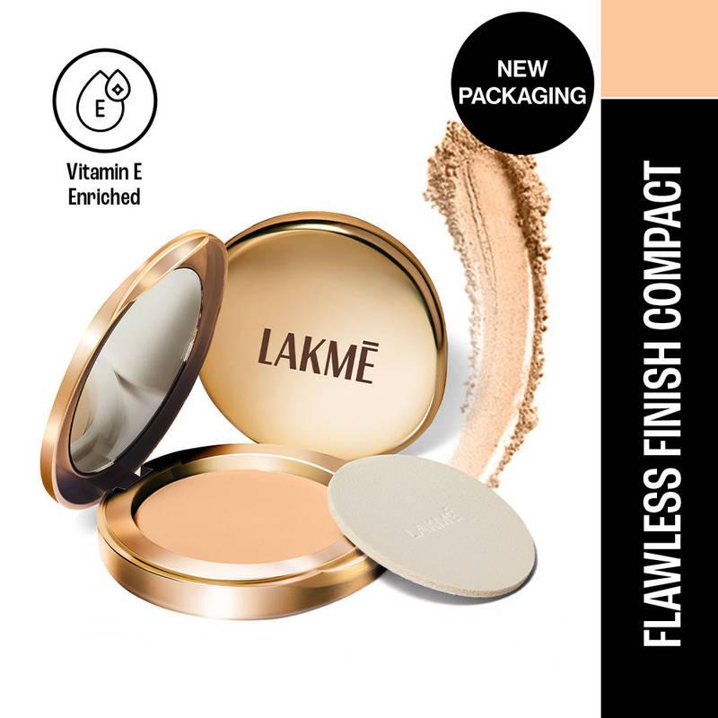 Lakme 9 To 5 Powerplay Matte Compact, Oil Control Formula, With Vitamin E , Melon