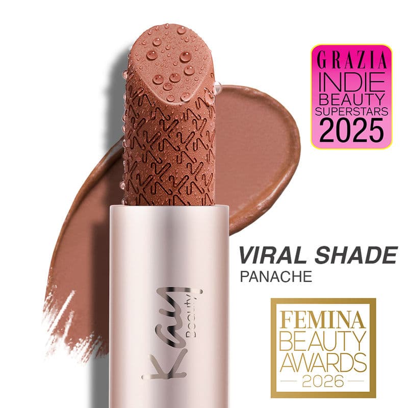 Kay Beauty Hydra Creme Serum Lipstick -Rich Color & Hyaluronic Acid for Deep Hydration - Panache