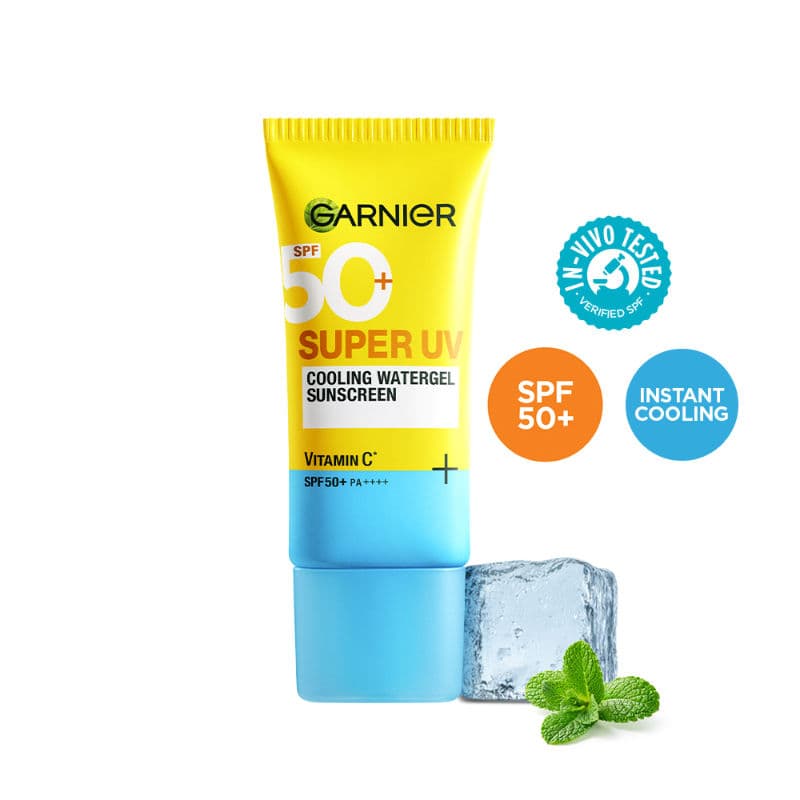 Garnier Super UV Cooling Water Gel Sunscreen Vitamin C SPF 50+ PA++++