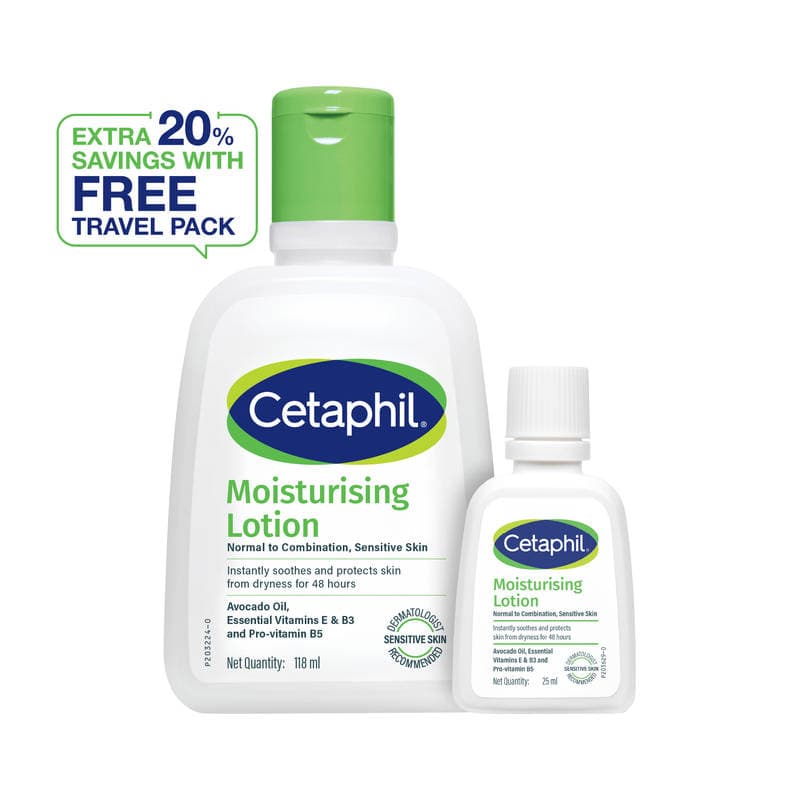 Cetaphil Moisturising Lotion For 48-Hour Hydration Restores Moisture Barrier In 1 Week