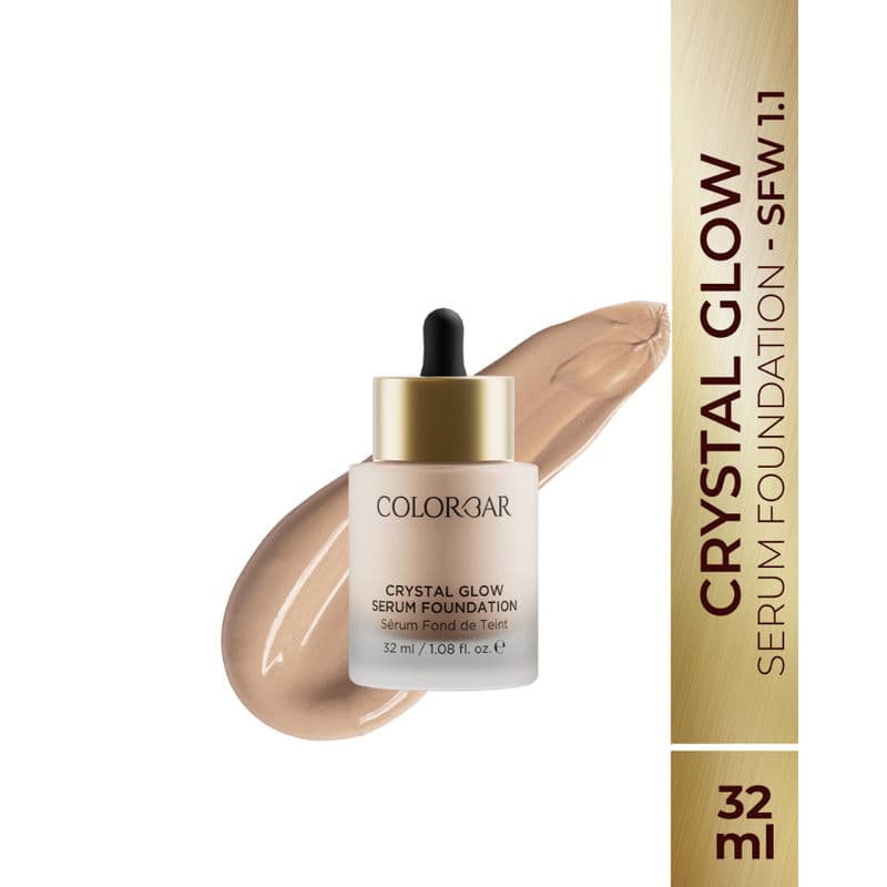 Colorbar Crystal Glow Serum Foundation - SFW 1.1