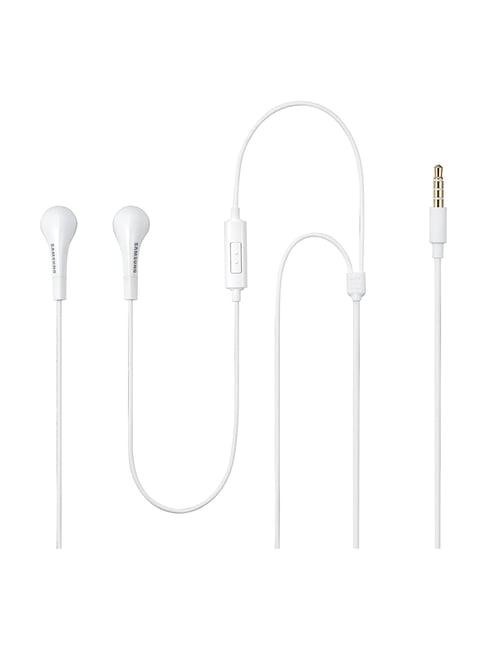 Samsung Ehs64Avfwecinu Wired Headset With Mic (White)