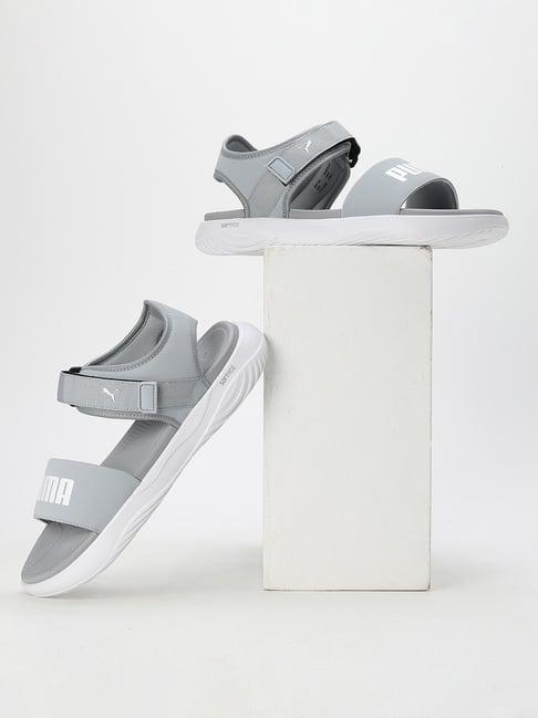 Puma Men's Softride Seave Grey Floater Sandals