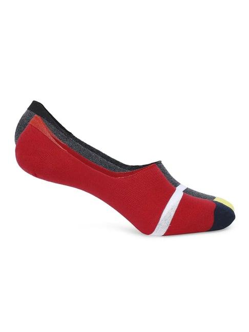 UnderJeans by Spykar Assorted No Show Socks - Pack of 2