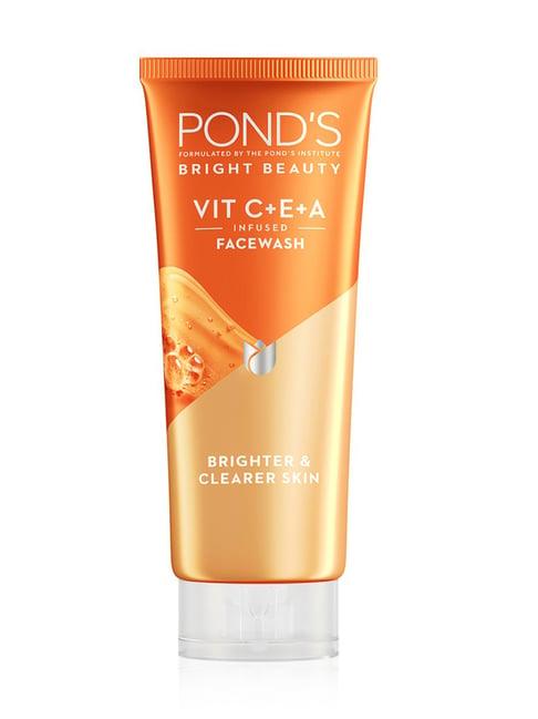 Pond's Bright Beauty Vit C+E+A Infused Face Wash - 100 gm