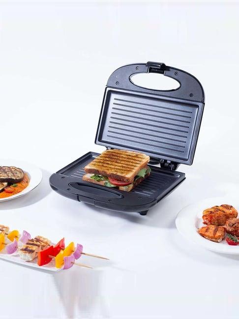 Wonderchef Prato Plus Griller Auto Temp Control Griller with LED indicator (800W, Black)