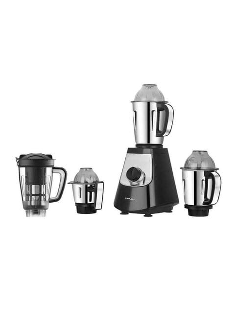 Bajaj Evoque 1000 Watt 4 Jars Mixer Grinder - Jet Black