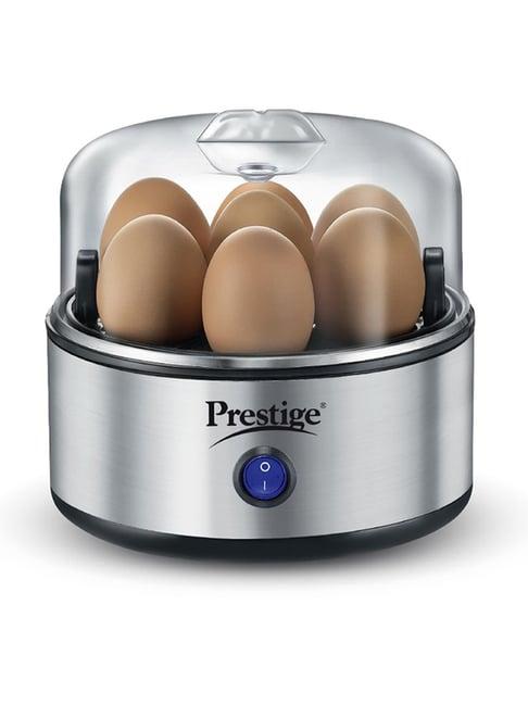 Prestige Egg Boiler¿350W with One-Touch Operation (Steel Grey)