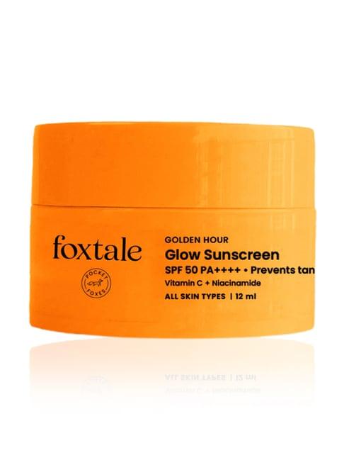 Foxtale Glow Sunscreen SPF 50 Pa++++ - 12 ml