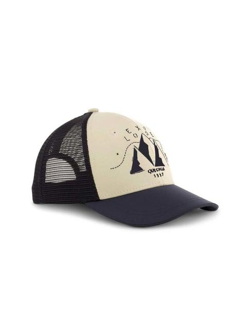 Quechua - Beige & Black Polyamide Baseball Cap