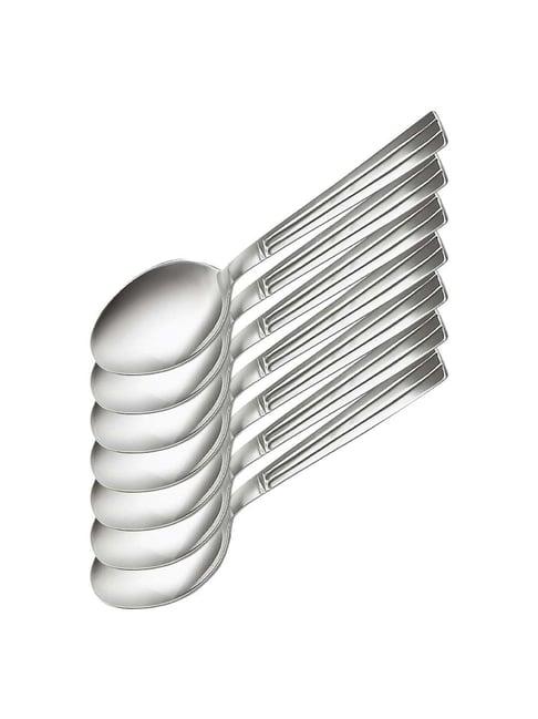 Judge by Prestige Relish Stainless Steel Baby Spoon 6 pc Set Dishwasher Safe Silver