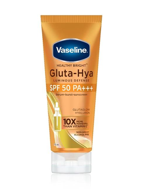 Vaseline Gluta Hya - Antioxidant Spf 50 Pa+++ Sunscreen - 175 ml