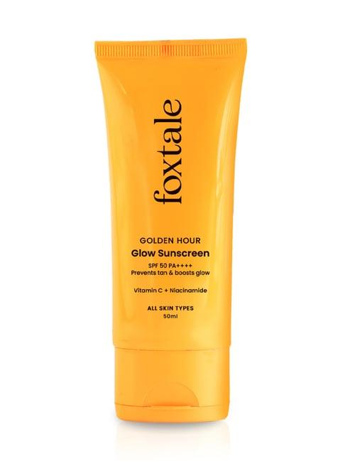 Essentials By Foxtale Daily Glow Sunscreen SPF 50 PA+++ - 50 ml