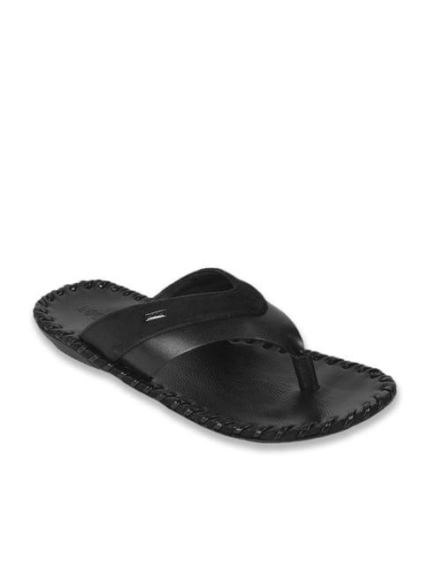 Mochi Men's Black Casual Sandals